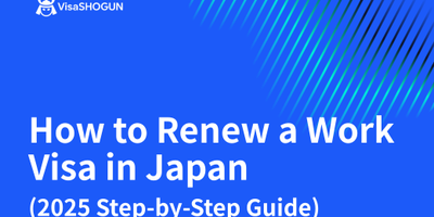 How to Renew a Highly Skilled Professional Work Visa in Japan (2026 Step-by-Step Guide)